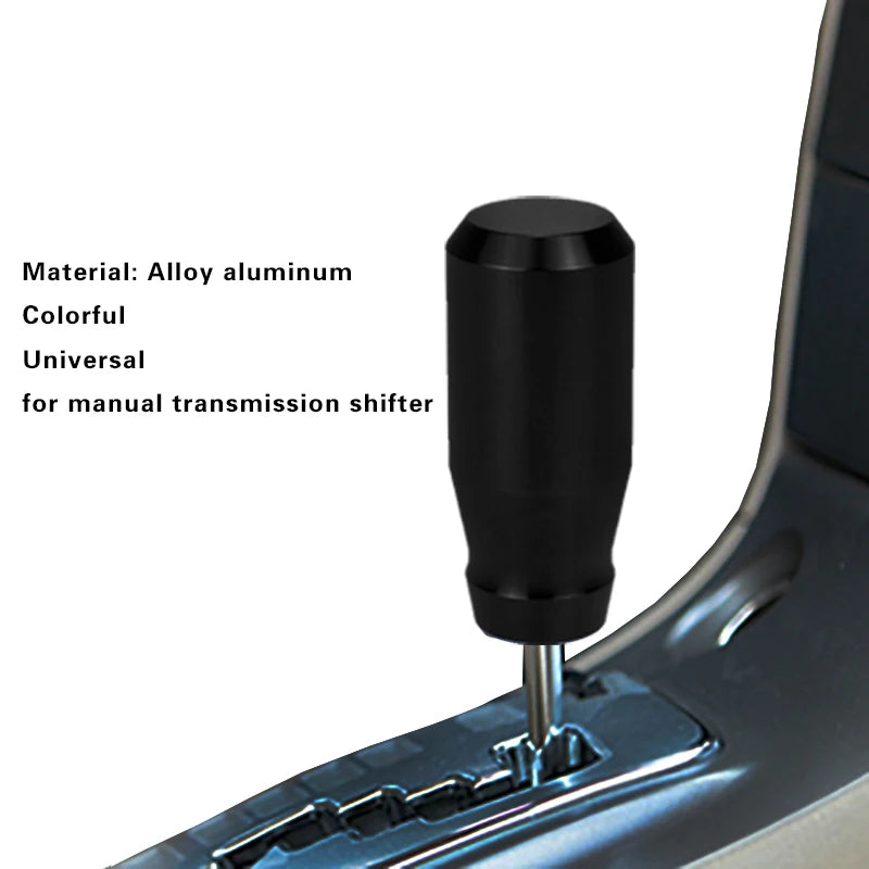 78Mm Gear Shift Knobs Universal Aluminum Alloy Weighted Shifter Knobs Metal Gear Lever Stick Handle Gear Shifter Gear Head Knob