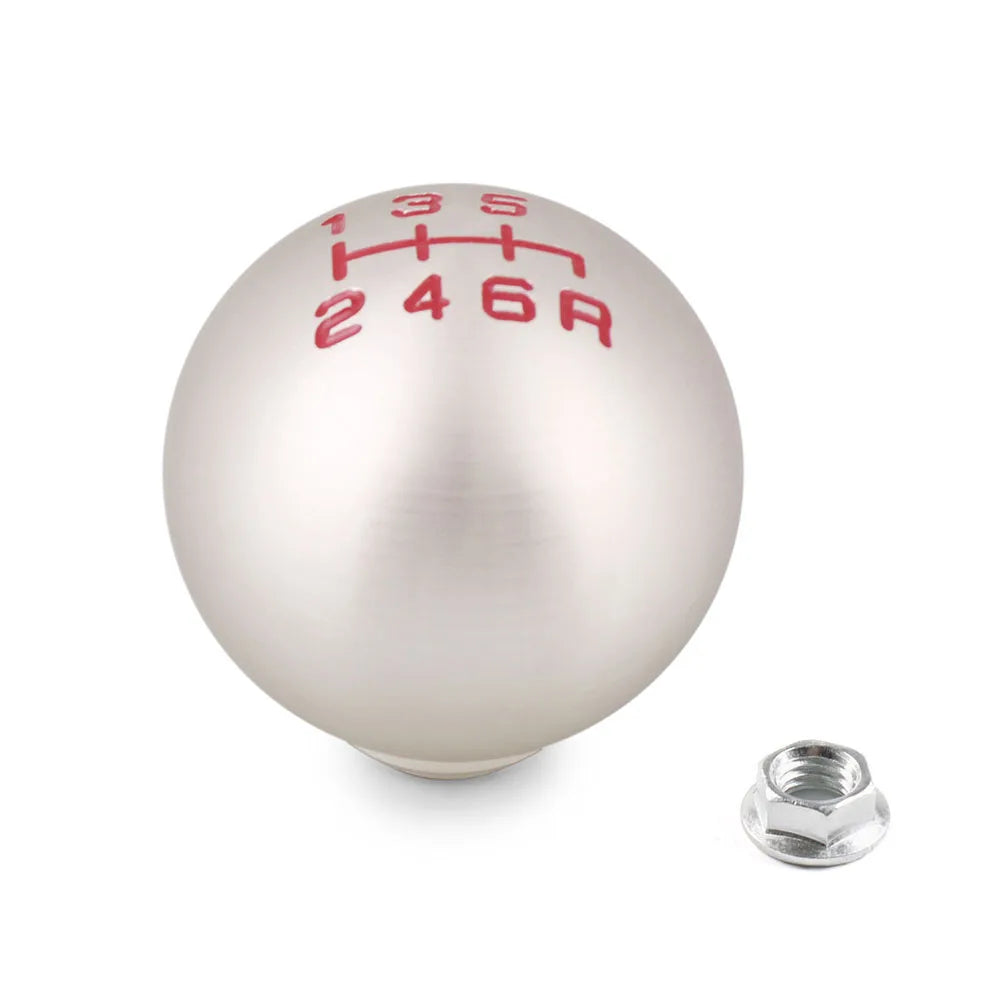 Aluminum 5/6 Speed JDM Ball Shape Shift Gear Knob M10*1.5 for Honda Fit Civic City FD2 FN2 EP3 TYPE R DC2 DC5 AP1 AP2 S2000 F20C