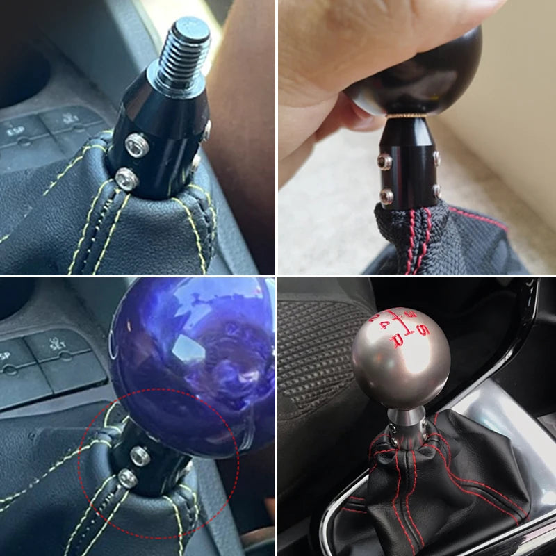 Aluminum M18X1.5 Shift Knob Adapter Car Gear Stick Shifter Replacement Kits Shift Stick Connector for Most Vehicle Truck