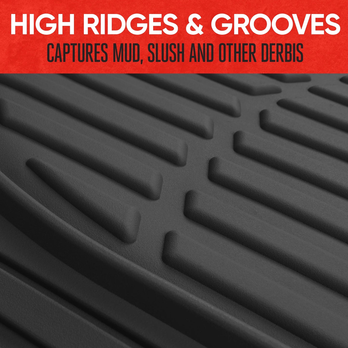 Flextough Contour - Deep Dish Heavy Duty Rubber Car Floor Mats