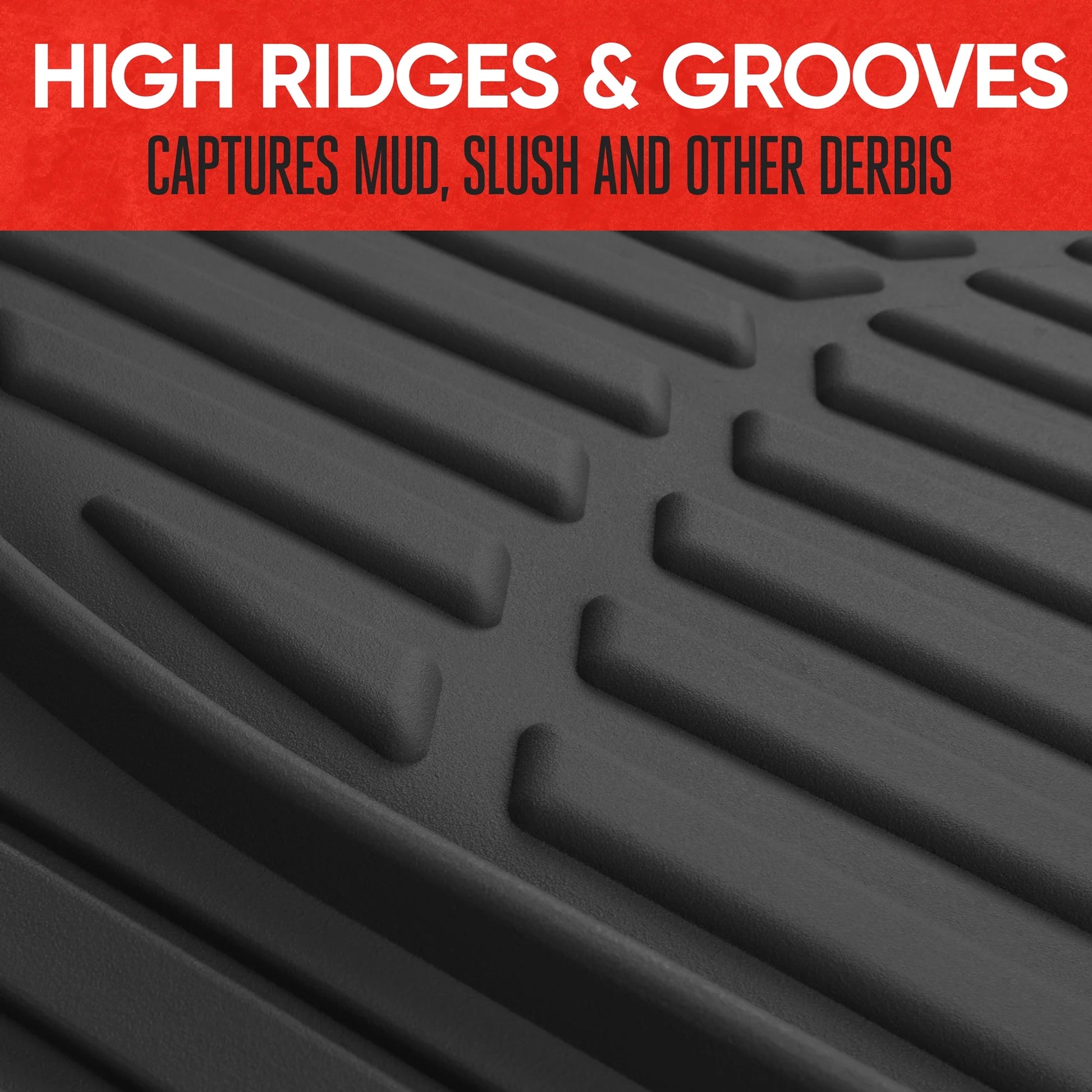 Flextough Contour - Deep Dish Heavy Duty Rubber Car Floor Mats
