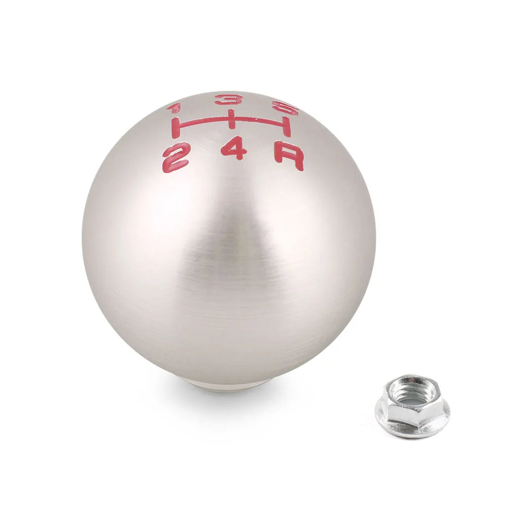 Aluminum 5/6 Speed JDM Ball Shape Shift Gear Knob M10*1.5 for Honda Fit Civic City FD2 FN2 EP3 TYPE R DC2 DC5 AP1 AP2 S2000 F20C