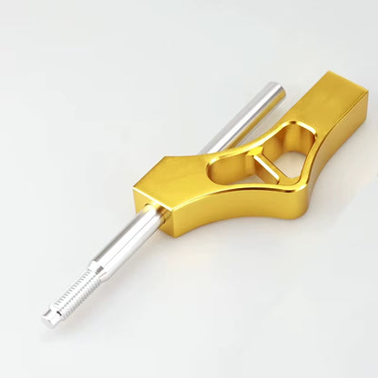 Adjustable Weighted Car Aluminum Shift Knob Extension Height Lever Gear Shifter Extender Universal with 8 10 12 Adapters