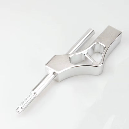Adjustable Weighted Car Aluminum Shift Knob Extension Height Lever Gear Shifter Extender Universal with 8 10 12 Adapters