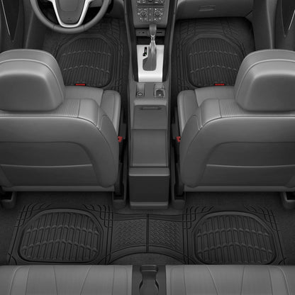 Flextough Contour - Deep Dish Heavy Duty Rubber Car Floor Mats